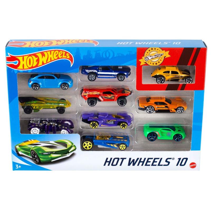 Hot Wheels Pacote 10 Carros Sortidos ENVIO ALEATÓRIO 074299548864